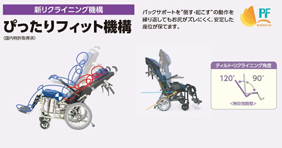 楽天市場】(カワムラサイクル) ティルト リクライニング車椅子 介助式