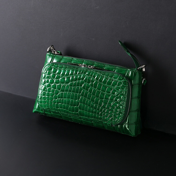 楽天市場】クロコダイル ショルダーバッグ 3way レディース