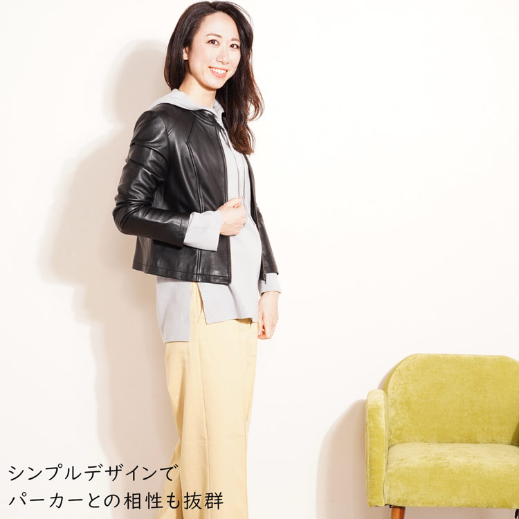 楽天市場】レザージャケット ライダース ジャケット レディース 本革