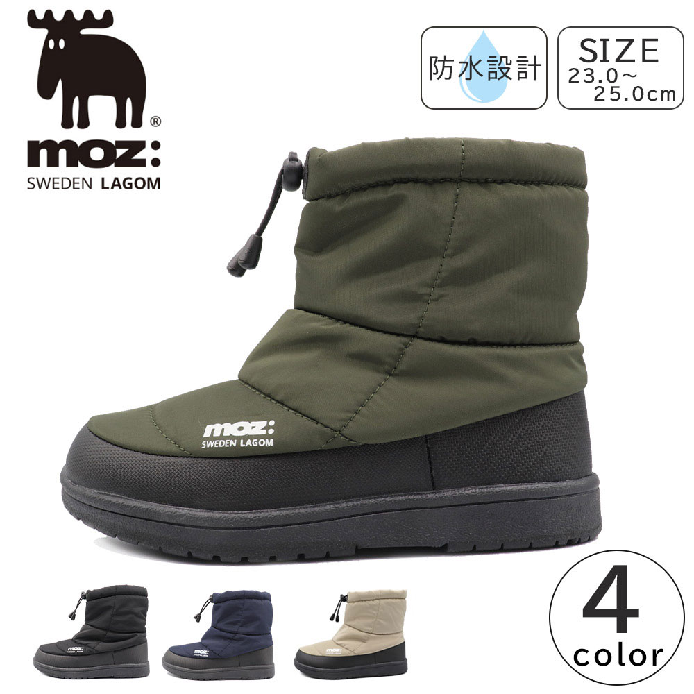 楽天市場】moz レディース ブーツ スノーブーツ ウインターブーツ 防水
