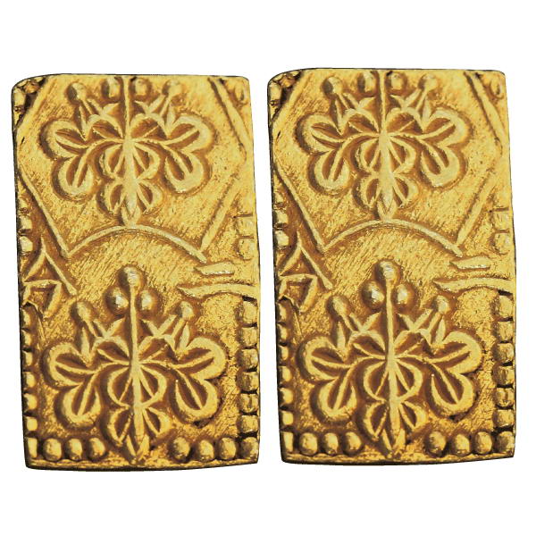 遺品整理 明治二分金、二朱金計 4枚 遺品整理 明治二分金、二朱金計 4枚