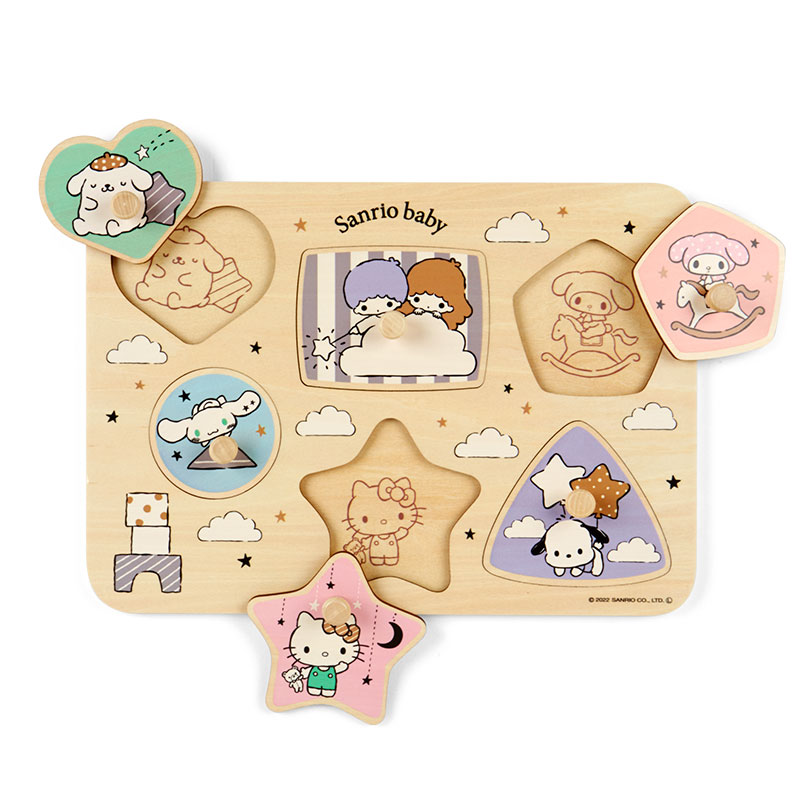 楽天市場】サンリオキャラクターズ 木製パズル(Sanrio Baby