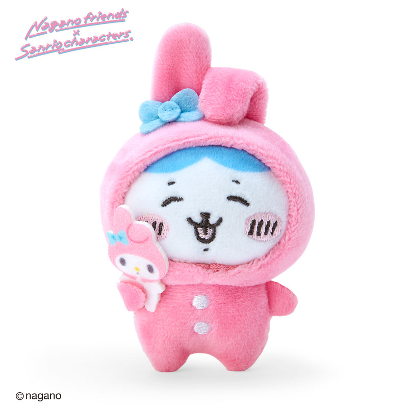 ナガノフレンズ×マイメロディ マスコットブローチ（ハチワレ）