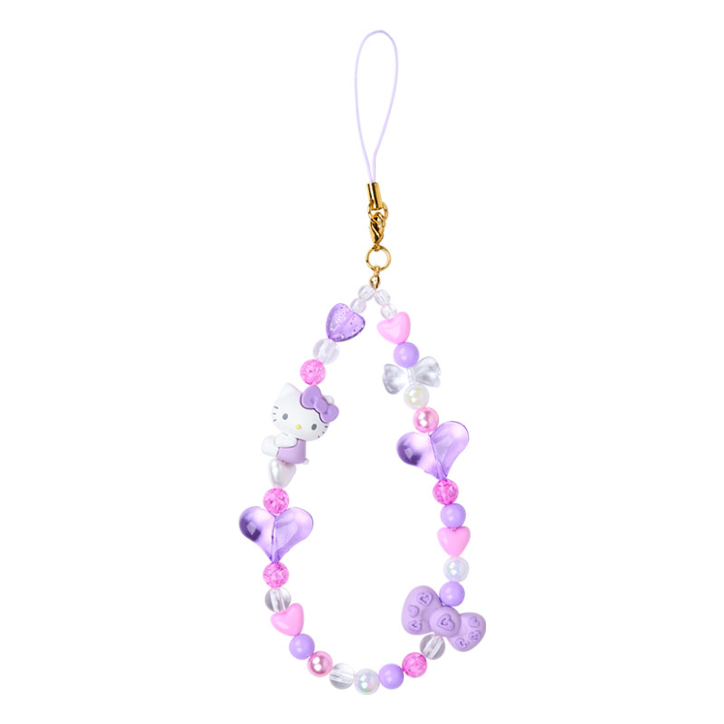 楽天市場】ハローキティ 90sフォンストラップ（ヒョウ）パープル