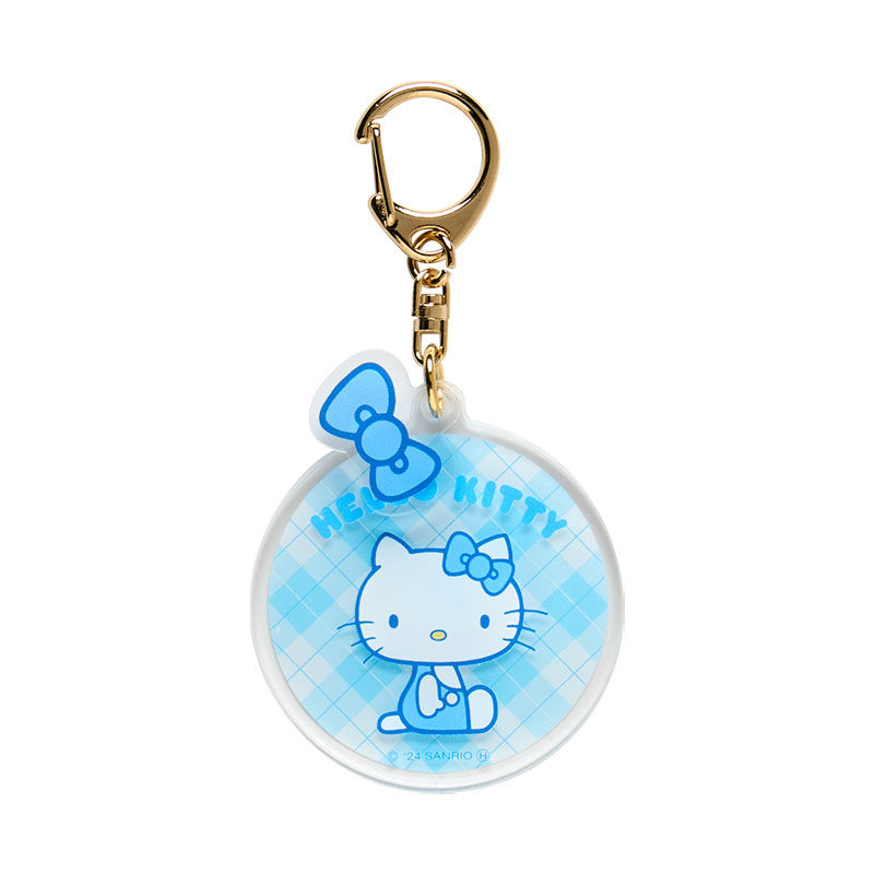 楽天市場】ハローキティ アクリルキーホルダー 座り（みずいろ
