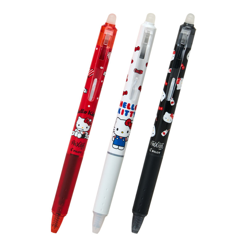 楽天市場】ハローキティ フリクションボールノック3本セット