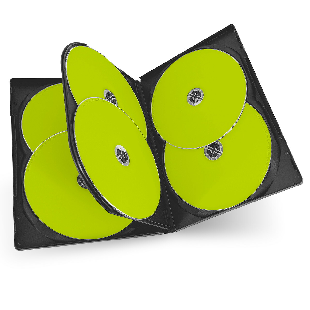 楽天市場】【楽天1位受賞】DVDケース トールケース 6枚収納×100枚