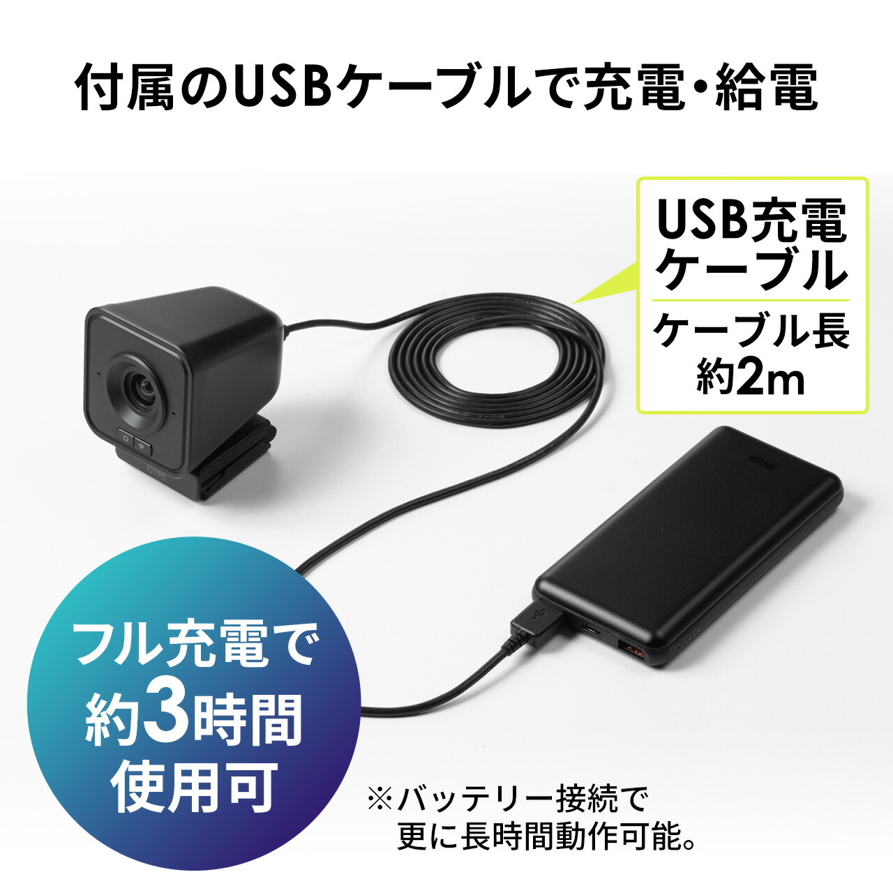 楽天市場】WEBカメラ ワイヤレス 無線 USB 200万画素 Type-C 変換