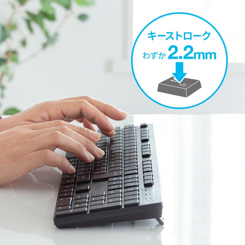 楽天市場】ワイヤレスキーボード マウスセット 無線 2.4GHz テンキー付