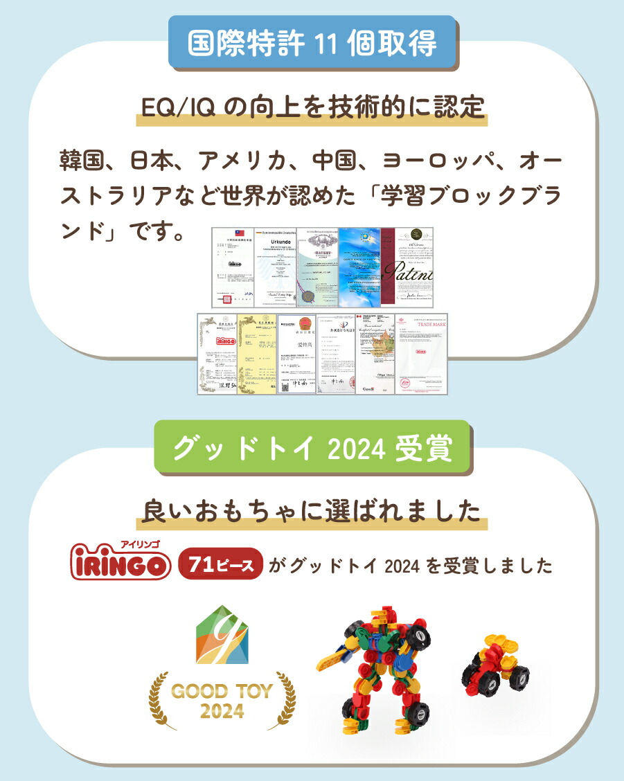 楽天市場】【マラソン中P3倍】【ラッピング無料】知育玩具 ブロック