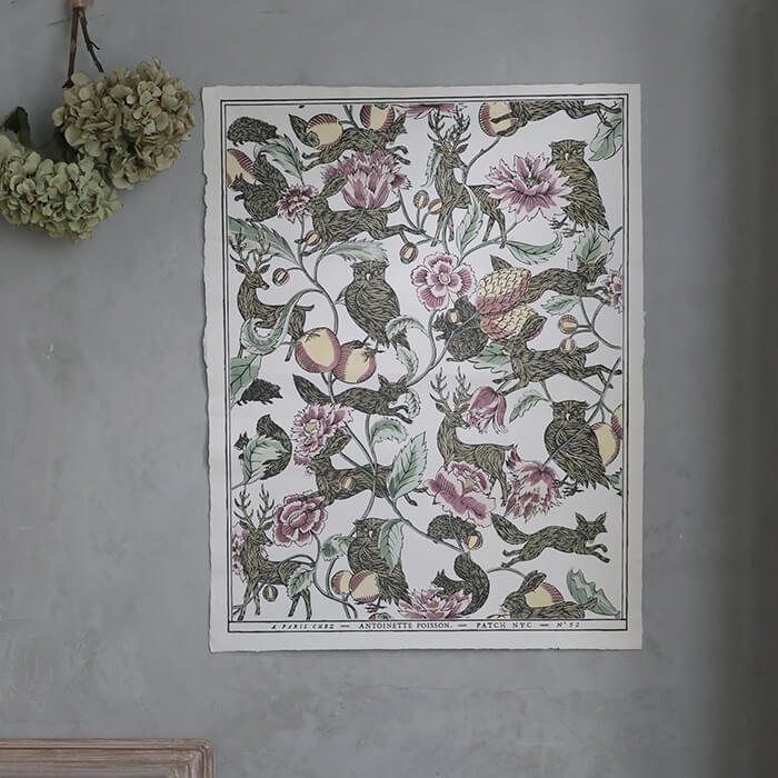 楽天市場】ドミノペーパー 52A H66 x L50cm Antoinette Poisson