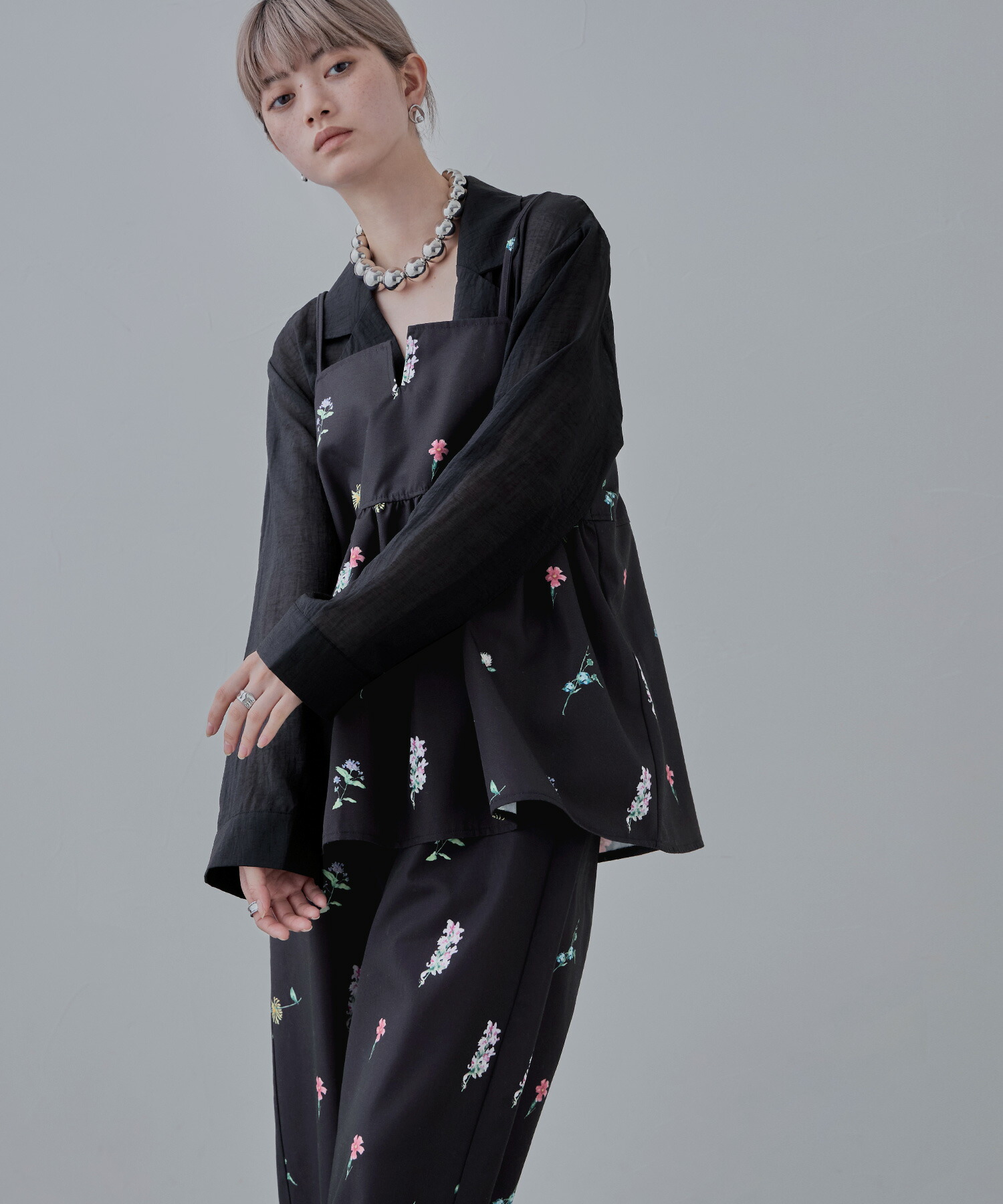 楽天市場】花柄プリントキャミソールビスチェ トップス ビスチェ