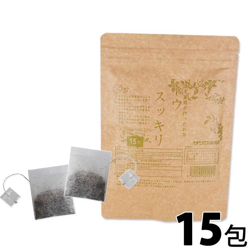 楽天市場】トウスッキリ茶 15包【メール便可】2点ごとに1通 | ティー