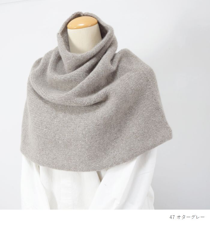 楽天市場】evam eva(エヴァムエヴァ)cashmere sable snood 3colormade