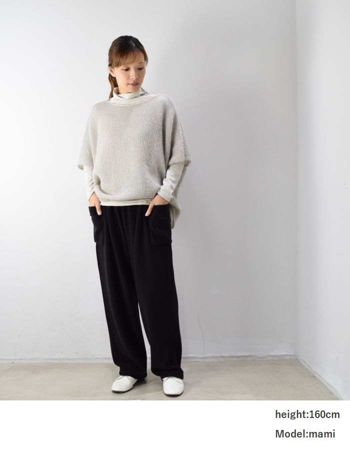 楽天市場】evam eva(エヴァムエヴァ)wool wide pants 3colormade in