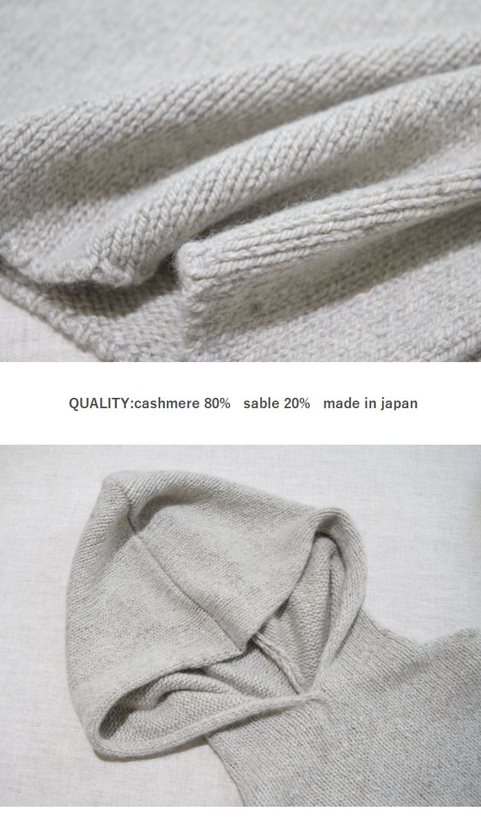 楽天市場】evam eva(エヴァムエヴァ)cashmere sable snood 3colormade