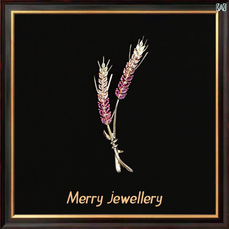 楽天市場】稲穂（ブローチ｜レディースジュエリー・アクセサリー