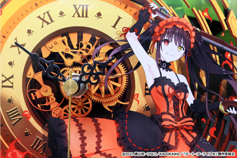 楽天市場】デート・ア・ライブIV アクリル置時計【時崎狂三】 : しー
