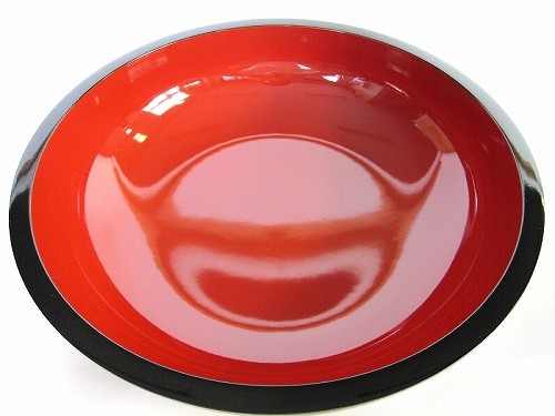 楽天市場】伝統工芸 こね鉢 黒内朱 42cm 日本製 / そば 蕎麦 蕎麦打ち