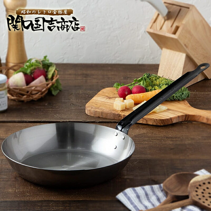 楽天市場】/即納/ 鉄フライパン Feパン 日本製 24cm / 鉄製