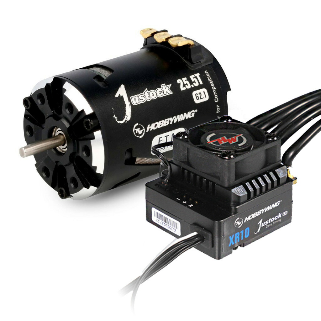 楽天市場】HOBBYWING COMBO-XR10 Justock G3S ESC & 3650 SD G2.1
