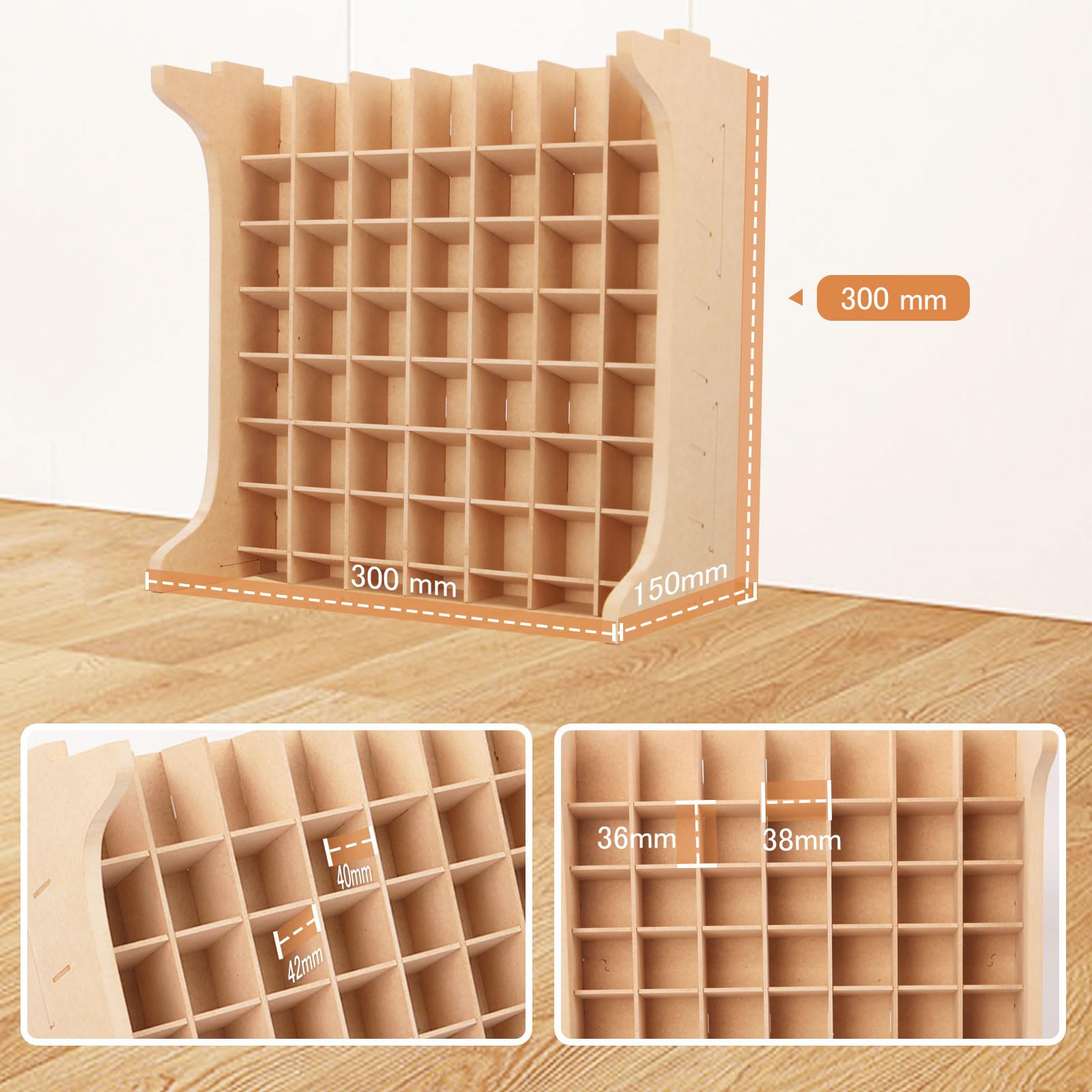 楽天市場】Bucasso プラモデル ペイントラック 塗料収納 49本収納可能