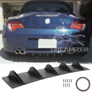 楽天市場】Z4 E85 E86 Z8 2002-2008 ブラックリアバンパー Spolier