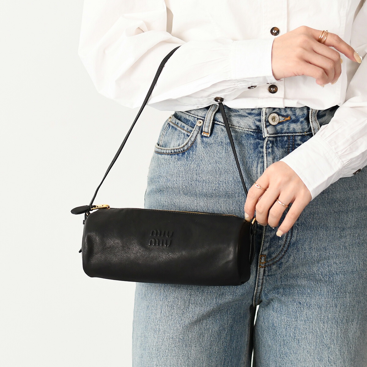 楽天市場】MIU MIU ミュウミュウ バッグ ハンドバッグ 5NE851EFX