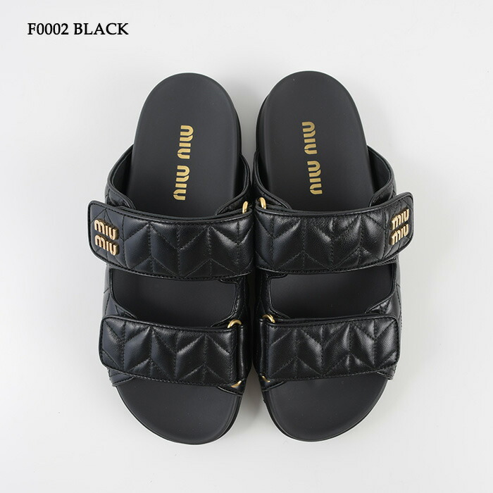 楽天市場】【3/1限定10％オフ＆P10倍】MIU MIU ミュウミュウ サンダル