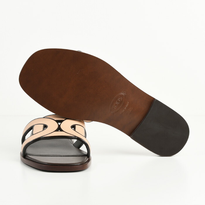 楽天市場】【2/25限定クーポン】TOD'S トッズ フラットサンダル 靴