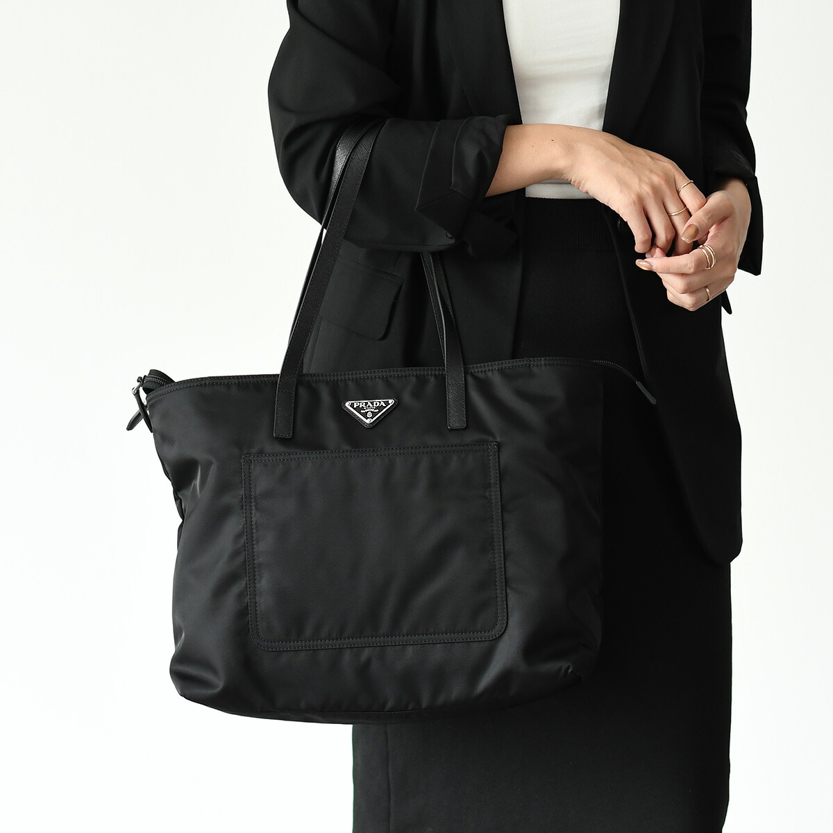 楽天市場】PRADA プラダ バッグ トートバッグ リナイロン 1BG052 R064