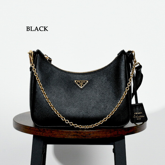 楽天市場】PRADA プラダ バッグ Re-Edition 2005 サフィアーノレザー