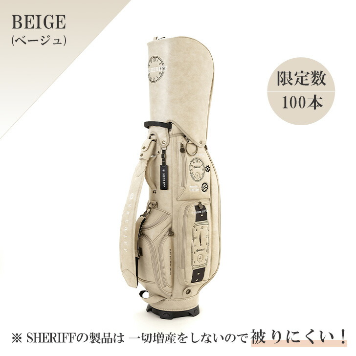 楽天市場】キャディバッグ（カラーベージュ）（バッグ・ケース｜ゴルフ