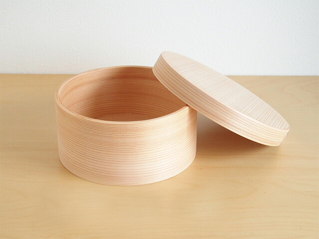 楽天市場】大館工芸社 曲げわっぱ おひつ 七寸 3合( 木地仕上