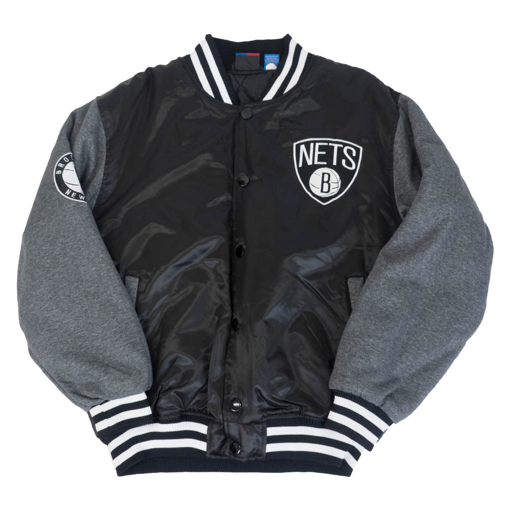 楽天市場】ブルックリン・ネッツ スタジャン NBA マジェスティック