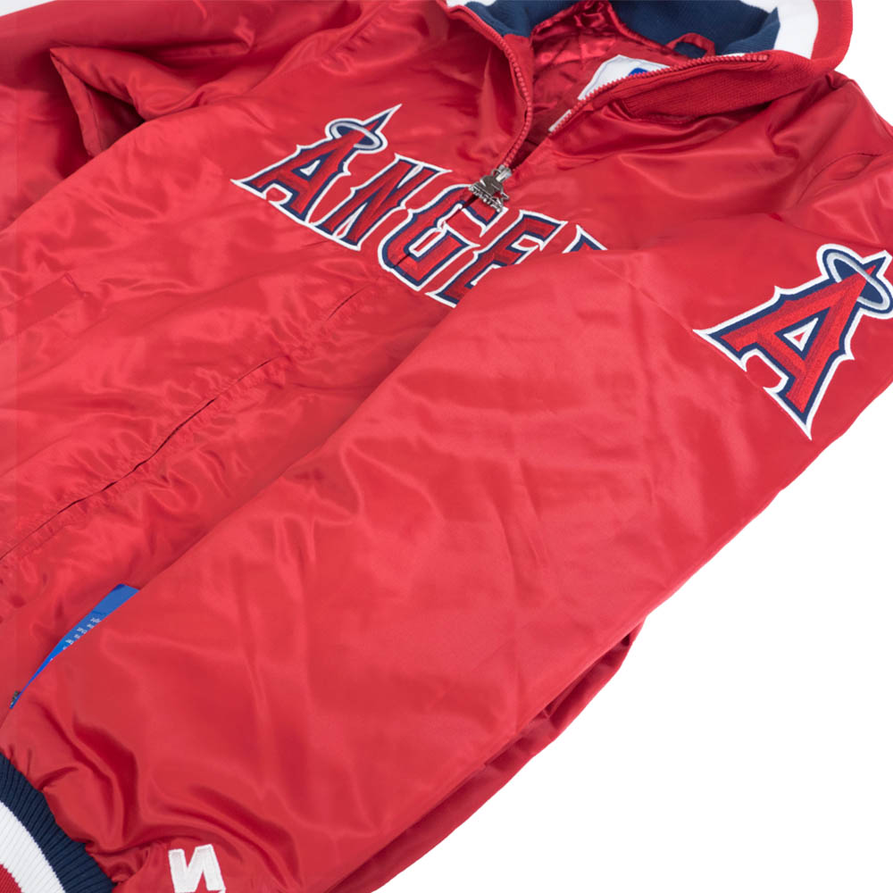 楽天市場】MLB エンゼルス ジャケット Quilt Lined サテン スタジャン