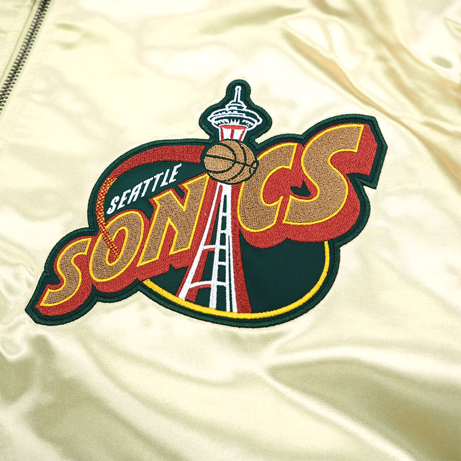 楽天市場】NBA シアトル・スーパーソニックス ジャケット サテン