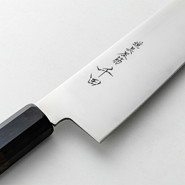 楽天市場】千田オリジナル INOX（イノックス）黒檀八角柄 薄刃包丁