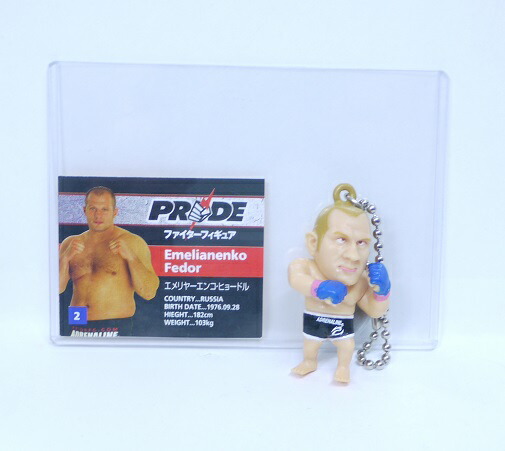 楽天市場】【開封品】PRIDE プライド ファイターフィギュア 2
