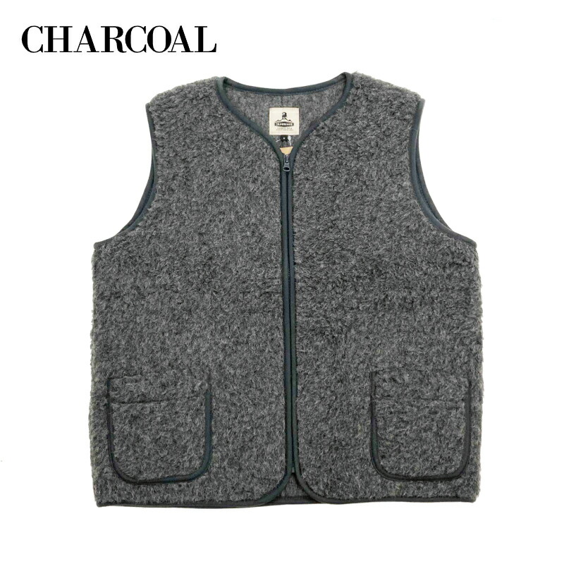 楽天市場】COLDBREAKER (コールドブレーカー) ZIP WOOL PILE VEST