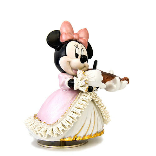 楽天市場】ディズニー レースドール・オルゴール ミニー・バイオリン