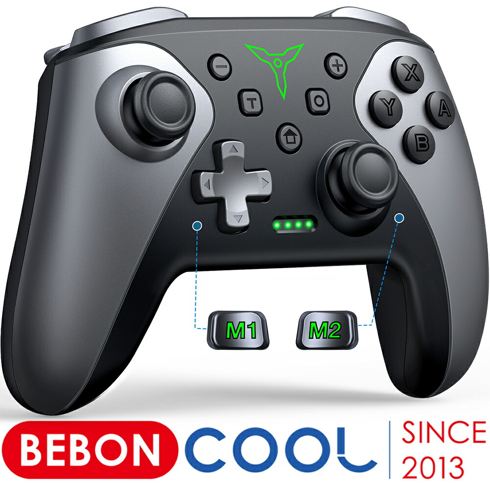 楽天市場】BEBONCOOL Switch コントローラー 任天堂 スイッチ プロ