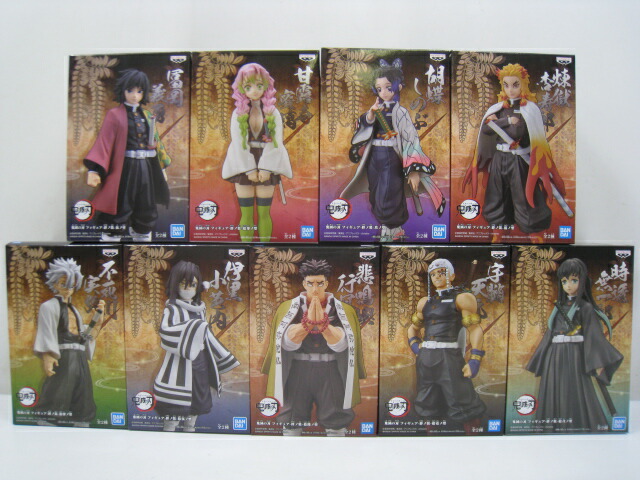 楽天市場】【新品】鬼滅の刃 柱9体セット コンプリートセット -絆ノ装