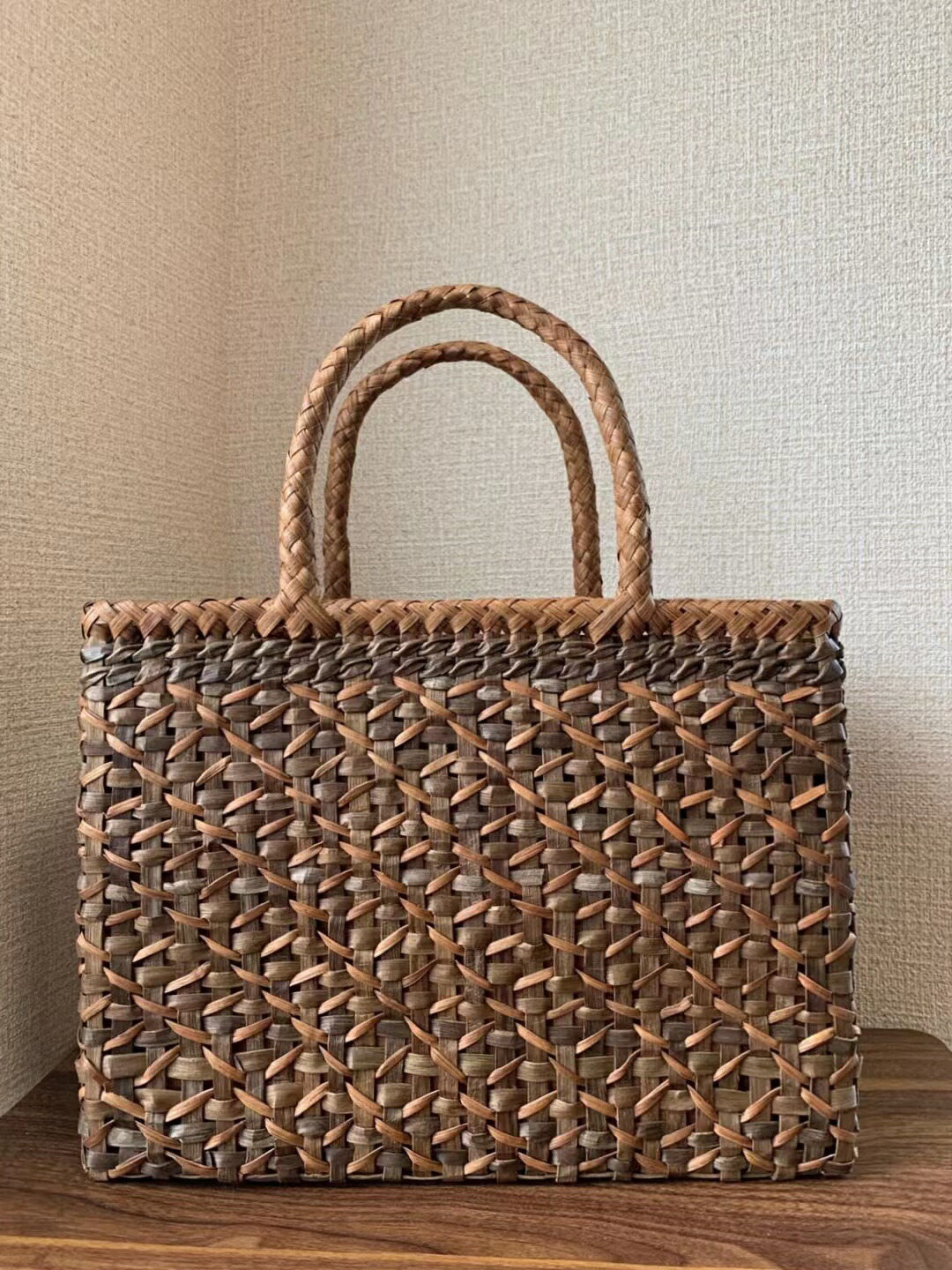 楽天市場】胡桃と山葡萄 胡桃かごバッグ、山葡萄かごバッグ 手作り 籠