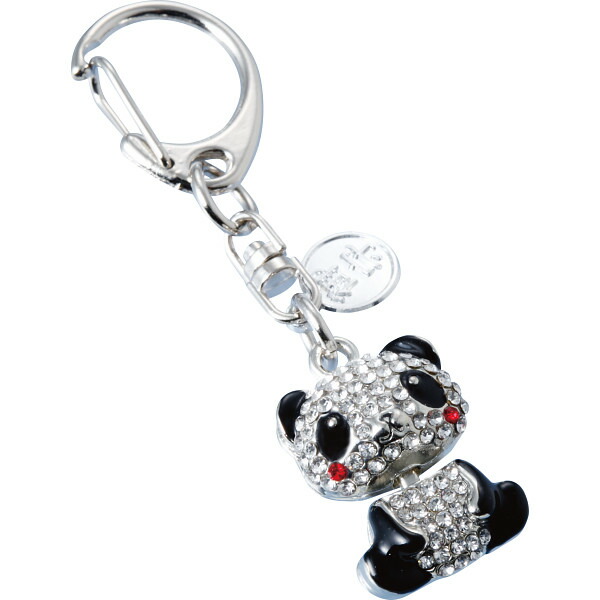 楽天市場】きらきら開運キーホルダー パンダ パンダ KEYHOLDERPANDA
