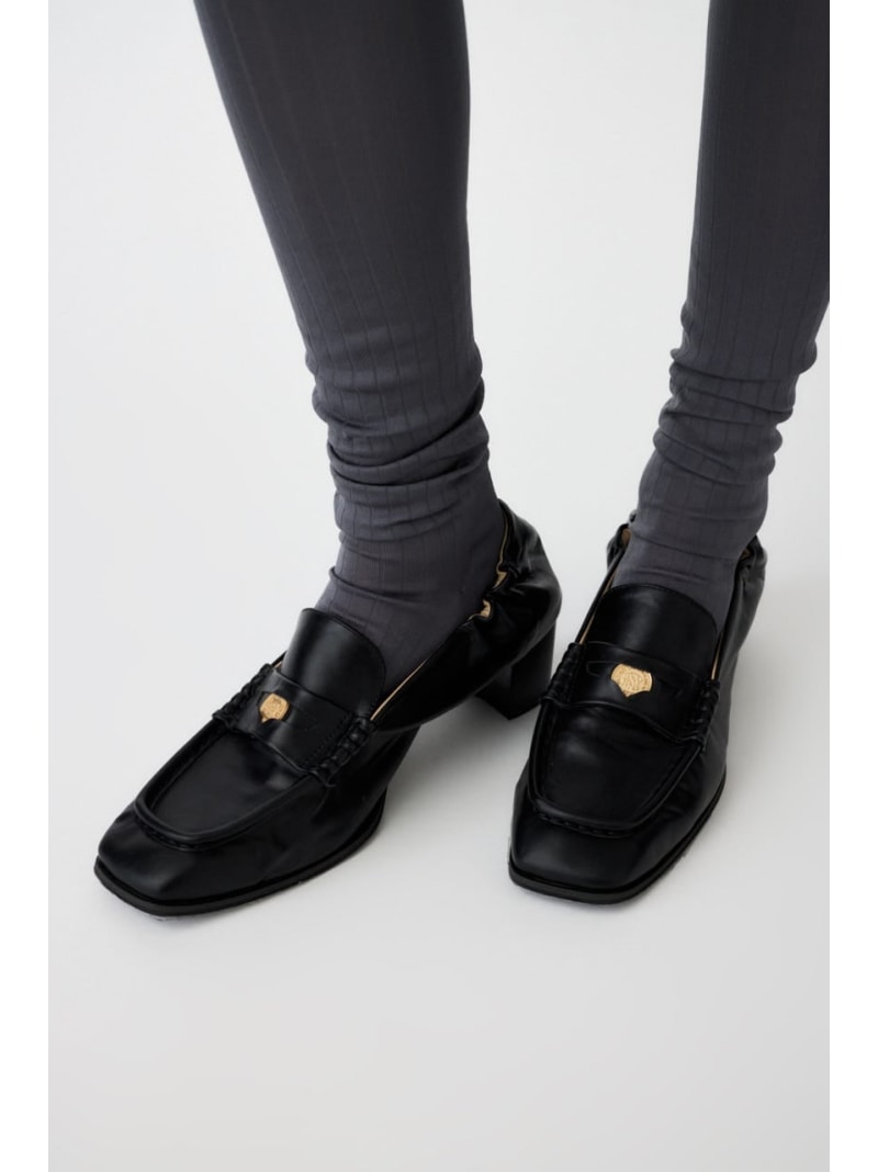 楽天市場】【otonaMUSE掲載】SQUARE TOE LOAFER ヒール MOUSSY