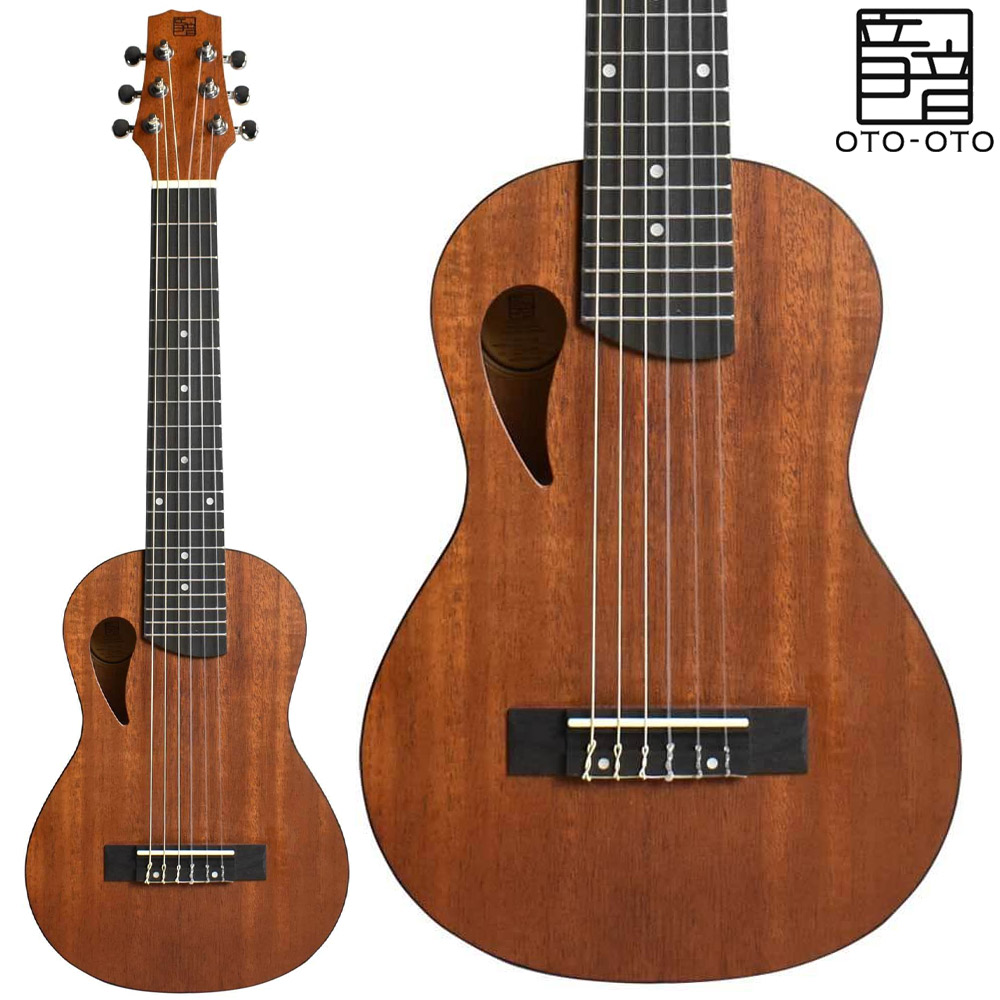 楽天市場】音音 GP1M Natural Mahogany ナイロン弦 プチギター ミニ