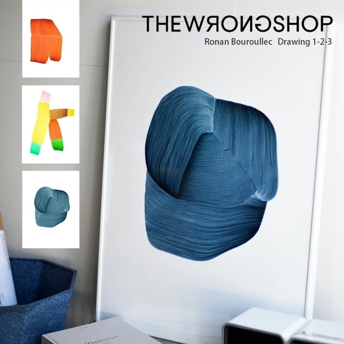 楽天市場】WRONGSHOP ロングショップ ロナン・ブルレック Drawing 1.2