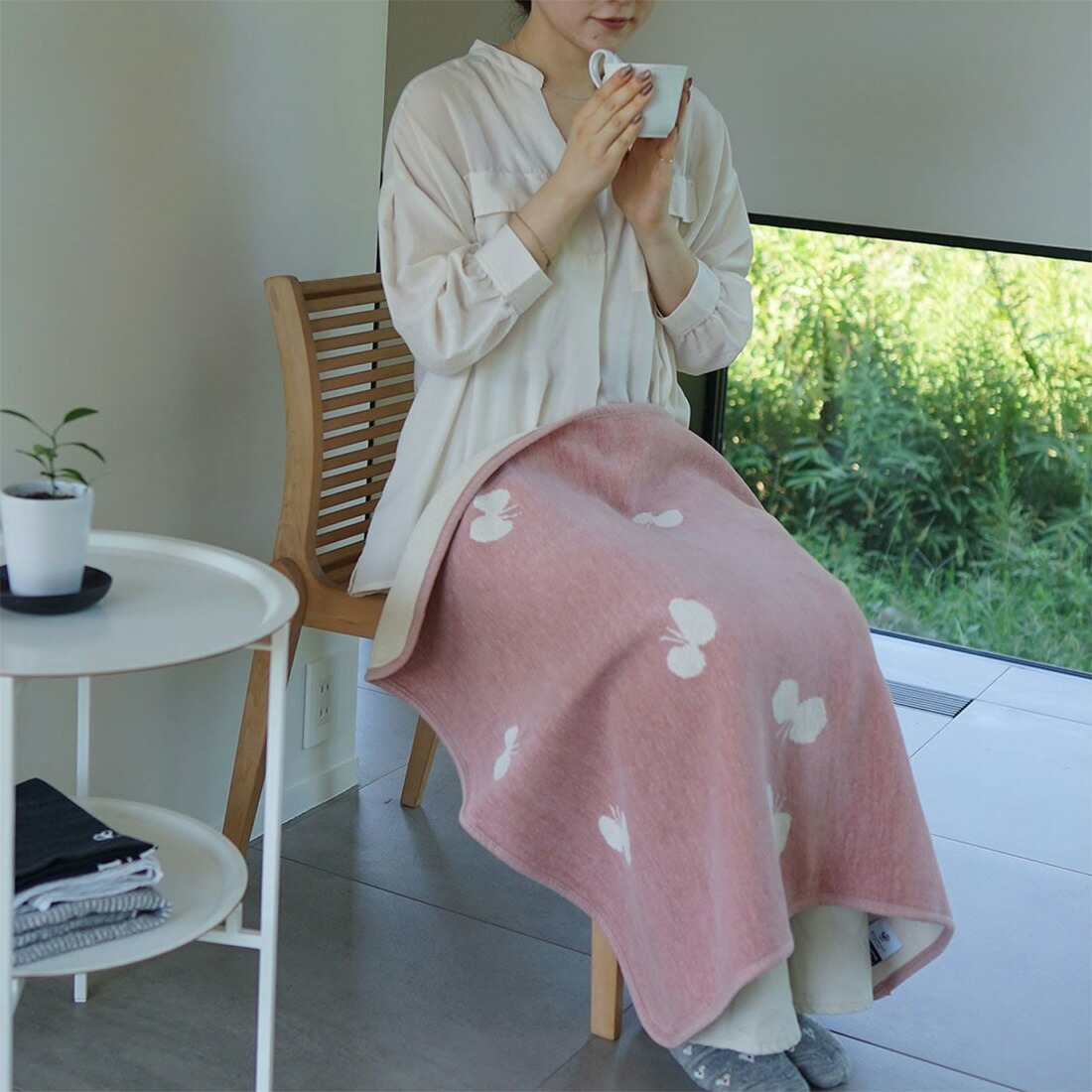 楽天市場】klippan クリッパン ミナペルホネン ブランケット ミニ