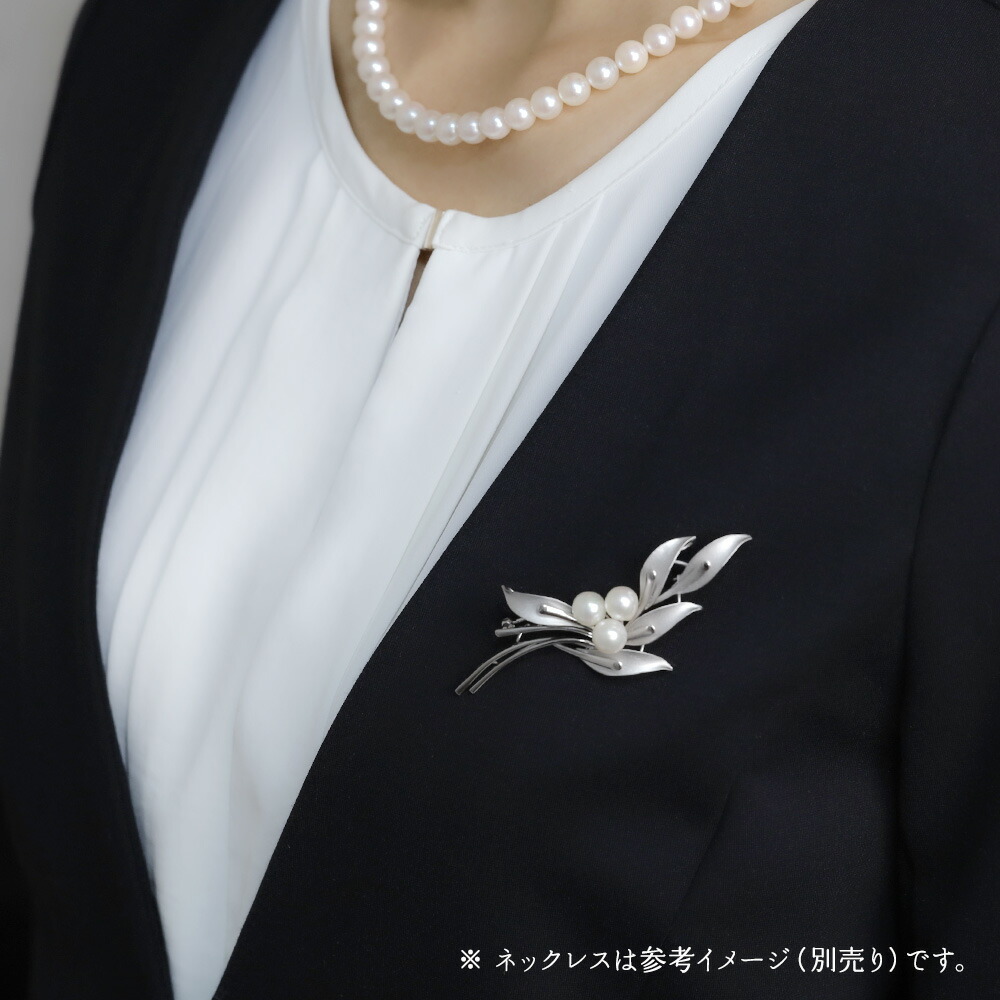 楽天市場】【本真珠】あこやパール ブローチ フォーマル セレモニー 冠